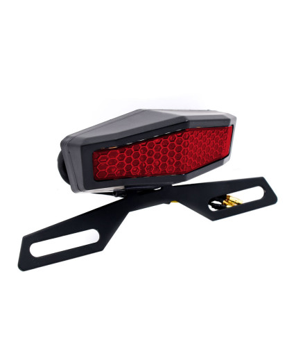 UNIVERSAL ΜΑΧ-180 ΠΙΣΩ ΦΑΝΑΡΙ ΜΗΧΑΝΗΣ LED & ΒΑΣΗ ΦΛΑΣ RED