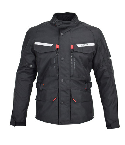 AGVPRO TORNADO DRY-TEX ΜΠΟΥΦΑΝ ΜΗΧΑΝΗΣ 3/4 ΜΑΥΡΟ 