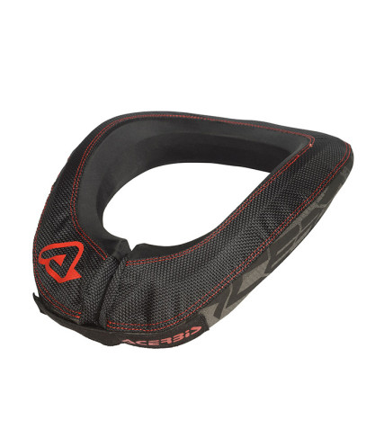 ACERBIS X-ROUND COLLAR ADULT ΚΟΛΑΡΟ ΠΡΟΣΤΑΣΙΑΣ ΛΑΙΜΟΥ  BLACK/ RED