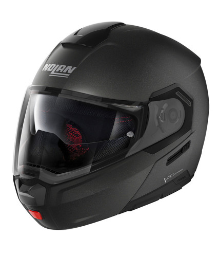 NOLAN N90-3 SPECIAL N-COM 9 ΚΡΑΝΟΣ FLIP-UP BLACK GRAPHITE