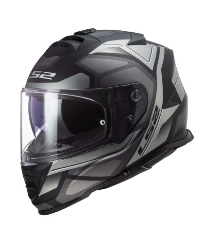LS2 FF800 STORM II FASTER ΚΡΑΝΟΣ FULL FACE MATT TITANIUM
