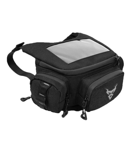 ΜΠΡΟΣΤΙΝΟ ΤΣΑΝΤΑΚΙ ΜΗΧΑΝΗΣ ΚΑΙ ΜΕΣΗΣ MOTOCENTRIC BLACK K-5-A 4.7LT