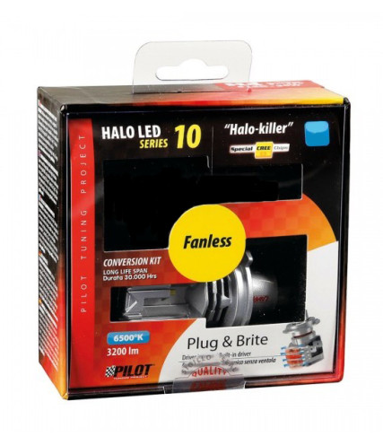 LAMPA HALO H4 LED 4 LED 20W 9-32V 2 TEM. 