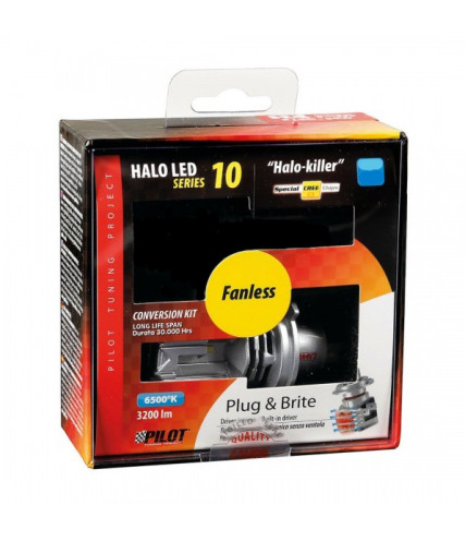LAMPA HALO LED H7 20W 4000LM 6500K 2TEM