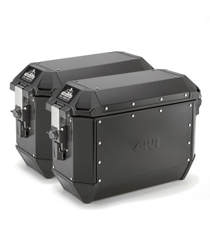 ΠΛΑΪΝΕΣ ΒΑΛΙΤΣΕΣ ΜΗΧΑΝΗΣ ΑΛΟΥΜΙΝΙΟΥ GIVI ALASKA TRΕKKER 36LT MONOKEY BLACK