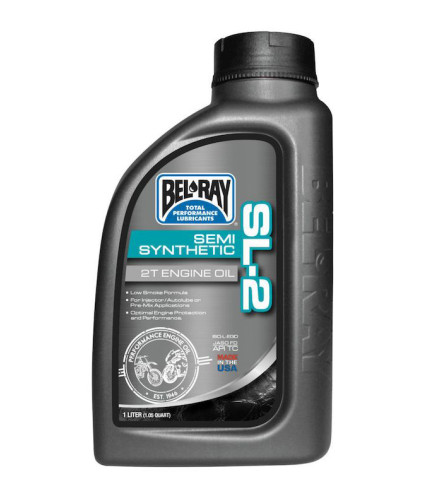 BEL RAY SEMI SYNTHETIC 2T ENGINE OIL SL-2 ΛΙΠΑΝΤΙΚΟ ΚΙΝΗΤΗΡΑ 1LT 