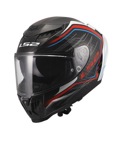 LS2 FF807 DRAGON ΚΡΑΝΟΣ FULL FACE SUBIC WHITE BLUE RED