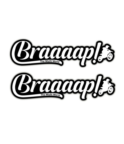 ΜΟΤΟ BRAAAAAP! ΑΥΤΟΚΟΛΛΗΤΟ ΣΜΑΛΤΟΥ 2 TEM. 