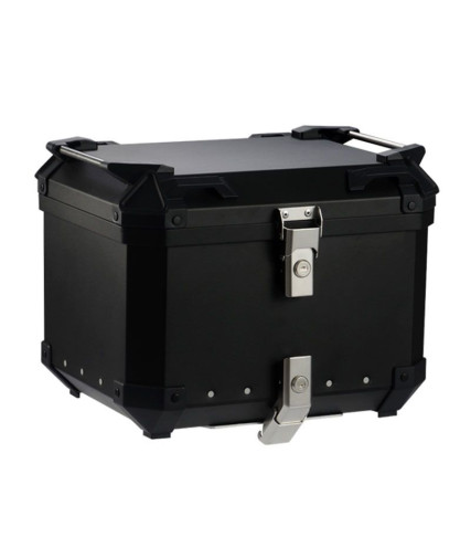 COOCASE ΚΕΝΤΡΙΚΗ ΒΑΛΙΤΣΑ ΑΛΟΥΜΙΝΙΟΥ TOP CASE 45L BRUSHED SERIES BLACK Q1