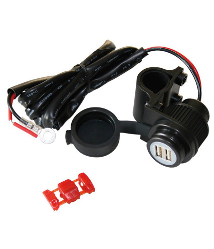 ΑΔΙΑΒΡΟΧΗ ΠΡΙΖΑ OXFORD EL102 SOCKET12V DUAL USB