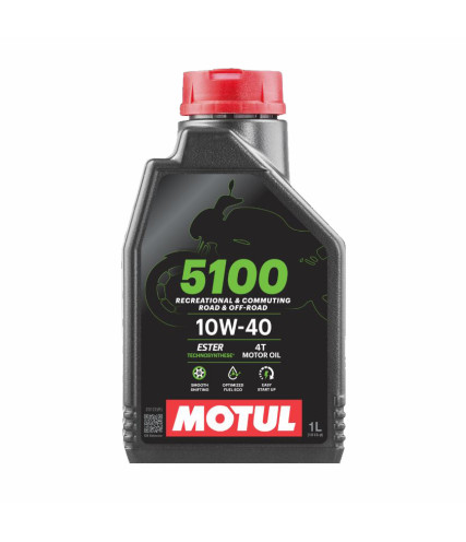 MOTUL ΛΑΔΙ ΚΙΝΗΤΗΡΑ 5100 4T MA2 10W40 1L