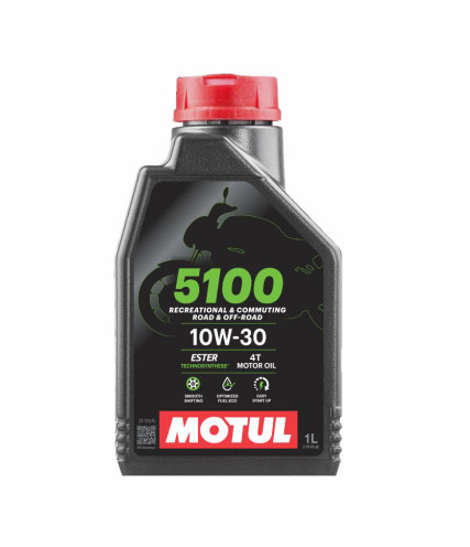 ΛΑΔΙ ΚΙΝΗΤΗΡΑ MOTUL 5100 4T MA2 10W30 1L