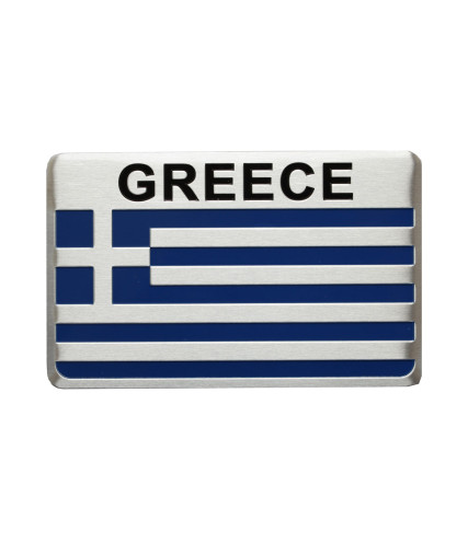 ΕΛΛΗΝΙΚΗ ΣΗΜΑΙΑ ΑΥΤΟΚΟΛΛΗΤΟ ΑΛΟΥΜΙΝΙΟΥ 