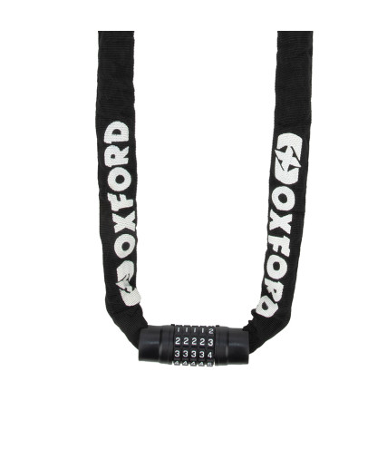OXFORD COMBI CHAIN ΑΛΥΣΙΔΑ ΜΕ ΚΛΕΙΔΑΡΙΑ 8MM SQUARE LK117