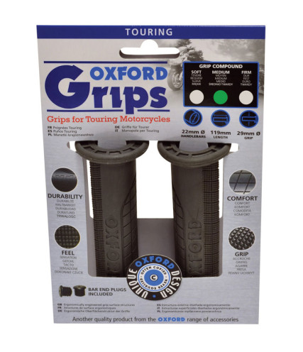 OXFORD TOURING HANDLEBAR GRIPS (PAIR) OF641M