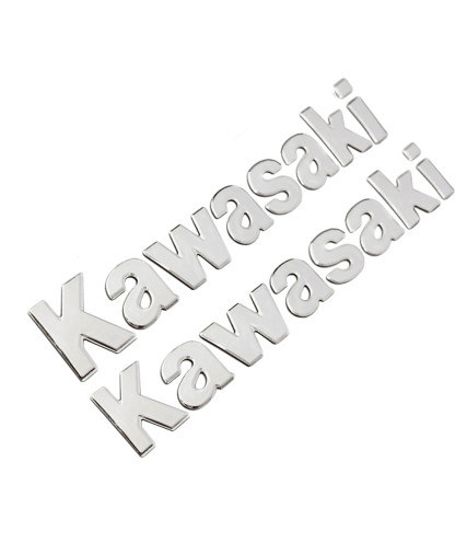 ΑΥΤΟΚΟΛΛΗΤΟ ΣΗΜΑ 3D KAWASAKI ΑΣΗΜΙ 2 ΤΕΜ.