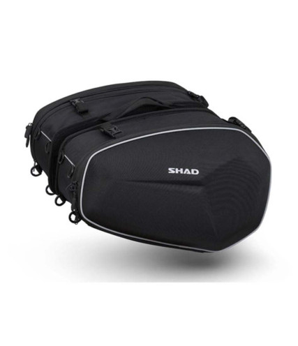SHAD SEMIRIGID EXPANDABLE ΤΣΑΝΤΕΣ ΠΛΑΪΝΕΣ X0SE481 48-58L BLACK