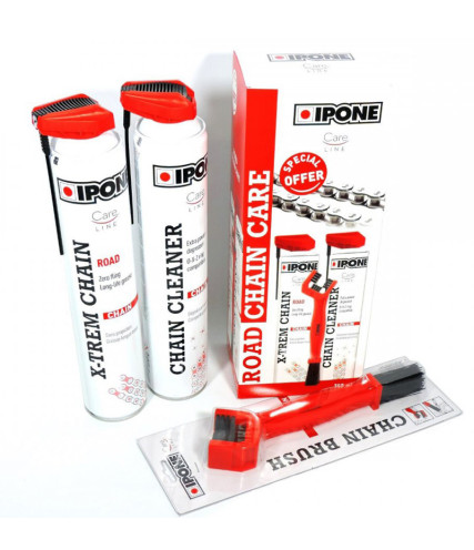 IPONE ROAD CHAIN CARE ΣΕΤ ΚΑΘΑΡΙΣΜΟΥ ΑΛΥΣΙΔΑΣ 750ML