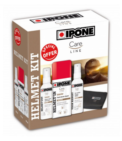 ΣΕΤ ΠΕΡΙΠΟΙΗΣΗΣ ΚΡΑΝΟΥΣ IPONE HELMET KIT SPECIAL OFFER 