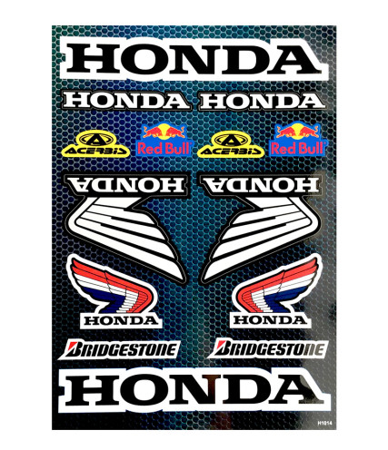 ΑΥΤΟΚΟΛΛΗΤΑ HONDA STICKER COLLECTION