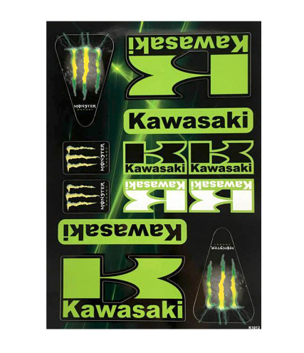 ΑΥΤΟΚΟΛΛΗΤΑ KAWASAKI STICKER COLLECTION 