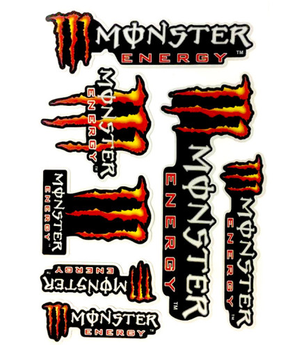 ΑΥΤΟΚΟΛΛΗΤΑ MONSTER RED STICKER COLLECTION 