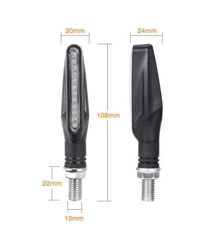 AGVPRO LUM-500 ΦΛΑΣ ΜΗΧΑΝΗΣ LED ΠΟΡΤΟΚΑΛΙ ΒΗΜΑΤΙΚΟ