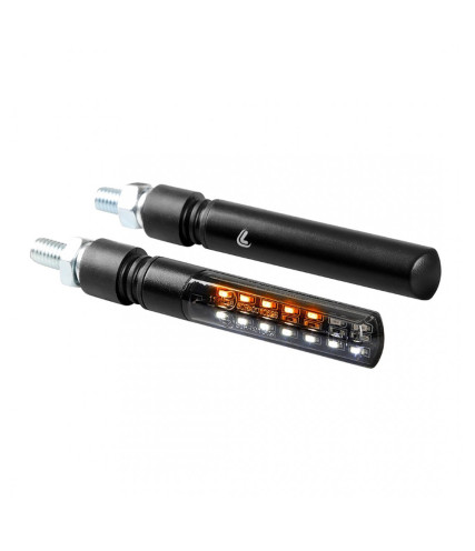 LAMPA LINE SQ ΕΜΠΡΟΣ ΦΛΑΣ ΜΗΧΑΝΗΣ 12V SMD LED  ΘΕΣΕΩΣ/ΦΛΑΣ 92 X 16 MM ΜΑΥΡΟ 
