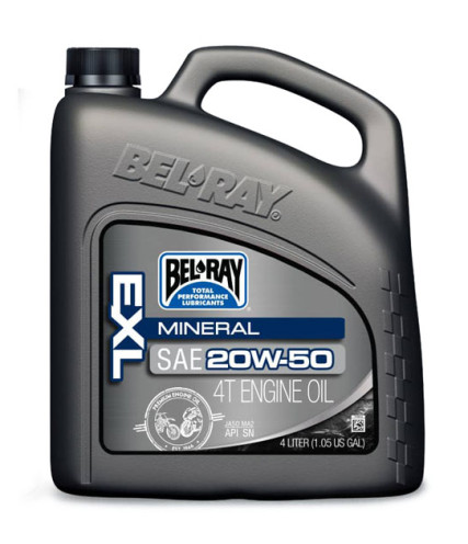 BEL RAY EXL MINERAL SAE ΛΙΠΑΝΤΙΚΟ ΚΙΝΗΤΗΡΑ 20W50 4L