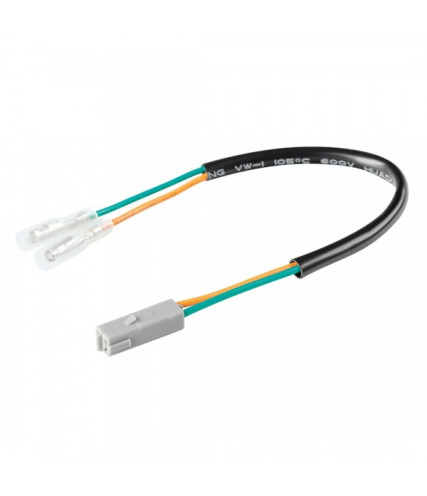 LAMPA ΚΑΛΩΔΙΩΣΗ ΓΙΑ ΣΥΝΔΕΣΗ LED ΦΛΑΣ KAWASAKI 2ΤΕΜ. 