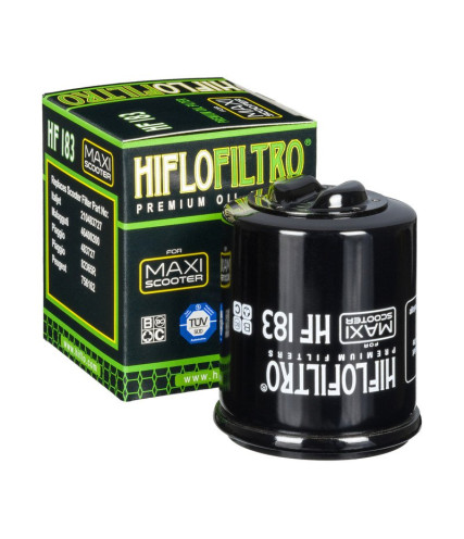 HIFLOFILTRO HF183 ΦΙΛΤΡΟ ΛΑΔΙΟΥ PIAGGIO/ APRILIA/ GILERA 