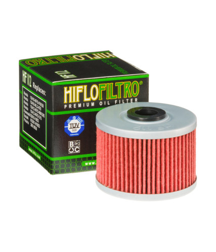 HIFLOFILTRO HF112 ΦΙΛΤΡΟ ΛΑΔΙΟΥ HONDA/ KAWASAKI/ MODENAS/ SUZUKI 