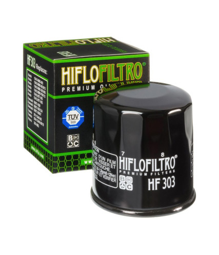 HIFLOFILTRO HF303 ΦΙΛΤΡΟ ΛΑΔΙΟΥ HONDA/ YAMAHA/ KAWASAKI 