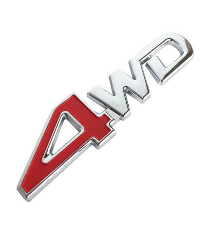 4WD ΜΕΤΑΛΛΙΚΟ ΑΥΤΟΚΟΛΛΗΤΟ ΣΗΜΑ ΑΛΟΥΜΙΝΙΟΥ 