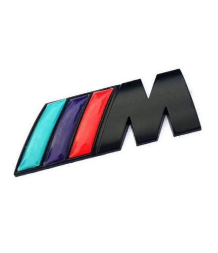 M FOR BMW ΜΕΤΑΛΛΙΚΟ ΑΥΤΟΚΟΛΛΗΤΟ ΣΗΜΑ ΑΛΟΥΜΙΝΙΟΥ 