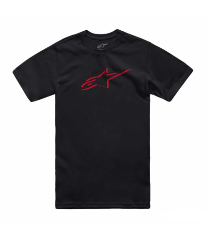 T-SHIRT ALPINESTARS AGELESS SHADOW CSF BLACK/ RED