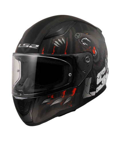 LS2 RAPID II FF353 CLAW ΚΡΑΝΟΣ FULL FACE  BLACK