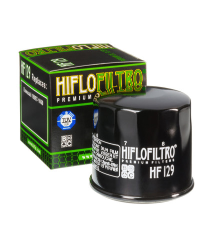 HIFLOFILTRO HF129 ΦΙΛΤΡΟ ΛΑΔΙΟΥ KAWASAKI/ SUZUKI 
