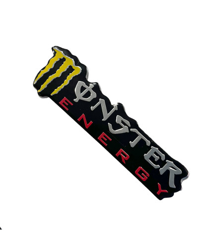 MONSTER ENERGY ΜΕΤΑΛΛΙΚΟ ΑΥΤΟΚΟΛΛΗΤΟ ΣΗΜΑ ΑΛΟΥΜΙΝΙΟΥ 