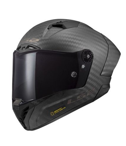 LS2 THUNDER GP PRO FIM FF805 ΚΡΑΝΟΣ FULL FACE CARBON MATT