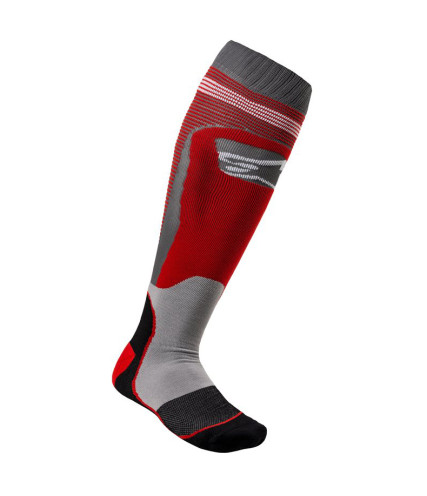 ΚΑΛΤΣΕΣ ALPINESTARS MX PLUS-1 BLACK GREY RED