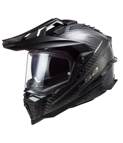 LS2 EXPLORER CARBON MX701 ΚΡΑΝΟΣ ΜΗΧΑΝΗΣ ADVENTURE GLOSS CARBON 