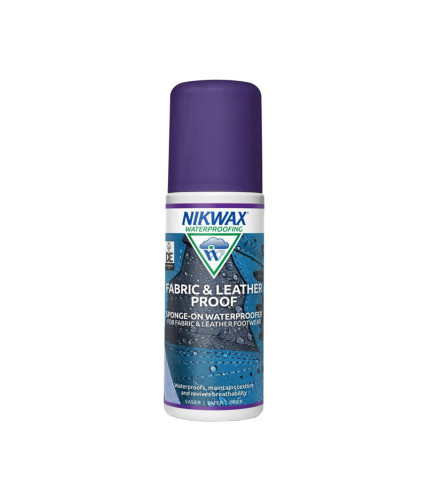 NIKWAX FABRIC & LEATHER  PROOF ΑΔΙΑΒΡΟΧΟΠΟΙΗΤΙΚΟ YΦΑΣΜΑΤΟΣ & ΔΕΡΜΑΤΟΣ 125ML