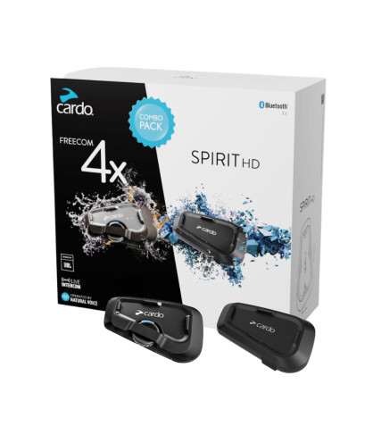 CARDO FREECOM 4X & SPIRIT HD ΣΕΤ ΕΝΔΟΕΠΙΚΟΙΝΩΝΙΑΣ 
