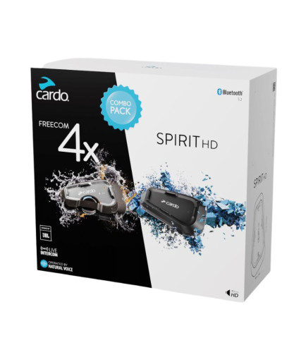 ΣΕΤ ΕΝΔΟΕΠΙΚΟΙΝΩΝΙΑΣ CARDO FREECOM 4X & SPIRIT HD