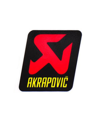 AKRAPOVIC ΜΕΤΑΛΛΙΚΟ ΑΥΤΟΚΟΛΛΗΤΟ ΣΗΜΑ ΑΛΟΥΜΙΝΙΟΥ 