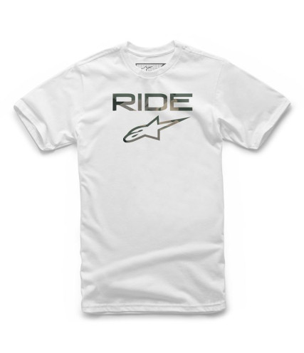 T-SHIRT ALPINESTARS RIDE 2.0 CAMO ΛΕΥΚΟ