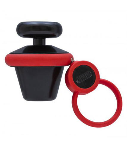 ABUS VICTORY 39 RED/ BLACK ΚΛΕΙΔΑΡΙΑ ΔΙΣΚΟΦΡΕΝΟΥ 