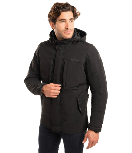 AGVPRO RAPID ΜΠΟΥΦΑΝ ΜΗΧΑΝΗΣ SOFTSHELL 3/4 ΜΑΥΡΟ