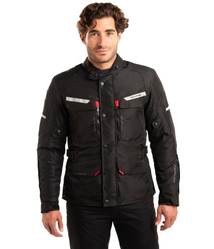 AGVPRO TORNADO DRY-TEX ΜΠΟΥΦΑΝ ΜΗΧΑΝΗΣ 3/4 ΜΑΥΡΟ 